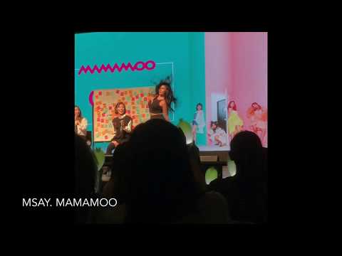 171002 마마무 1st 파티 in 홍콩 화사 가시나 댄스