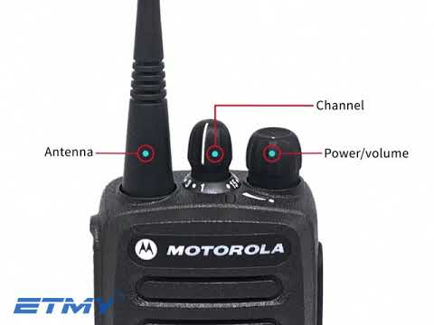 Motorola DP1400 walkie talkie