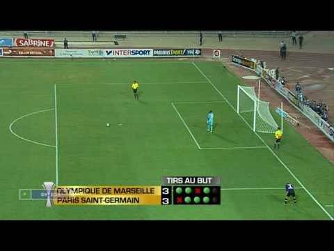Trophée des Champions-Finale-OM 0(5)-0(4) Paris-SG(A penalty kick series)28.07.10