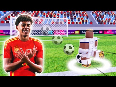 I Tried Playing Like Lamine Yamal in Super League Soccer! | Roblox Super League Soccer