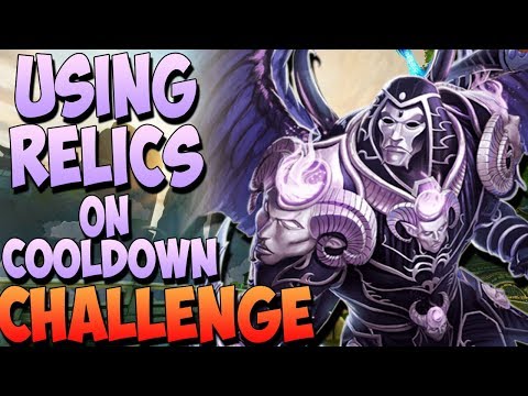 THE USING YOUR RELIC OFF COOLDOWN CHALLENGE ISN'T EASY! - Masters Ranked Duel - SMITE