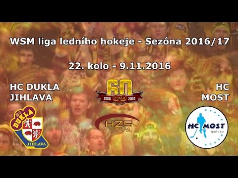 22. kolo (9.11.2016) HC Dukla Jihlava - HC Most