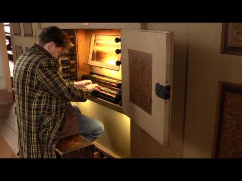 XAVER VARNUS PLAYS BACH ON THE GREAT SILBERMANN ORGAN IN RÖTHA, GERMANY