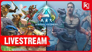 The Great Wyvern Egg Heist! TMNT + Halloween Event | ARK Survival Ascended 🔴 LIVE