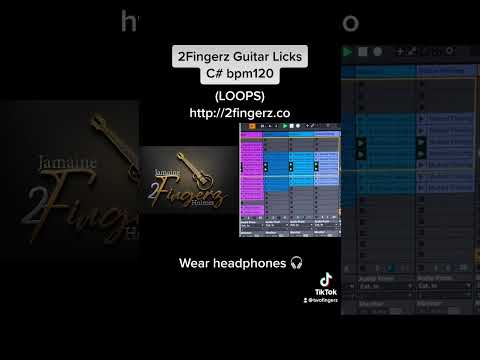 2Fingerz Guitar Licks C# bpm120