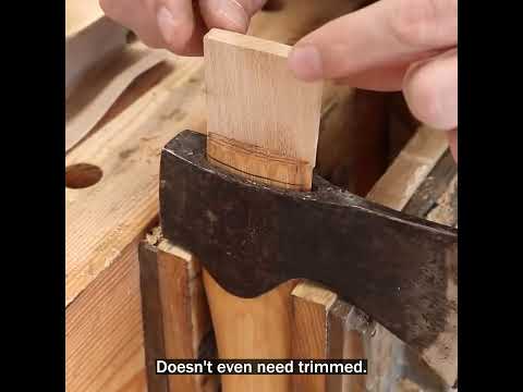 The Secret to Hanging an Axe Handle Like a Pro – Watch This!