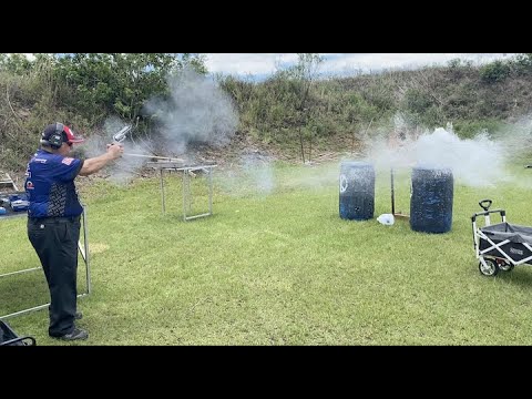 Reloading Smith & Wesson 500 Magnum Revolver. Most powerful handgun on Earth! Of Course we Shoot it!