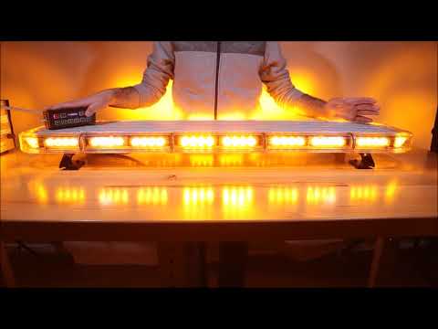 Black Hawk TIR Emergency LED Light Bar 48 in informative video