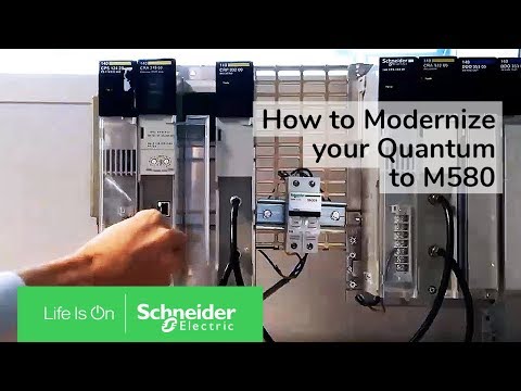 Video FAQ: ¿Cómo modernizar su PLC Quantum a M580?
