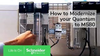 Upgrade your Quantum PLC to Modicon M580