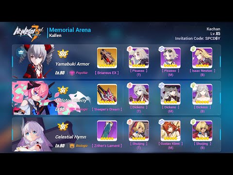 [Ex MA] Kallen Vs Delta 31520 (DK CH FT) | Honkai Impact 3