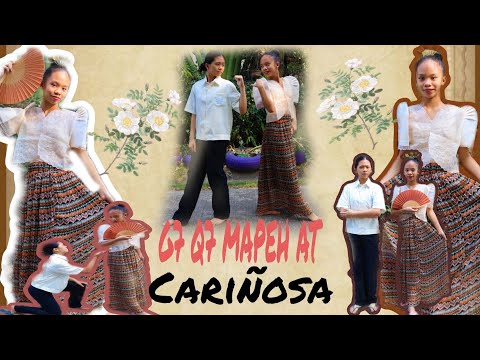 G7 Q4 MAPEH Achievement Test| Cariñosa| danced by: Rhianne  and Rainah Escat| Camp Escat