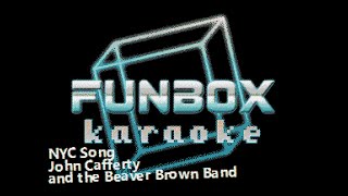 John Cafferty and the Beaver Brown Band - NYC Song (Funbox Karaoke, 1989)