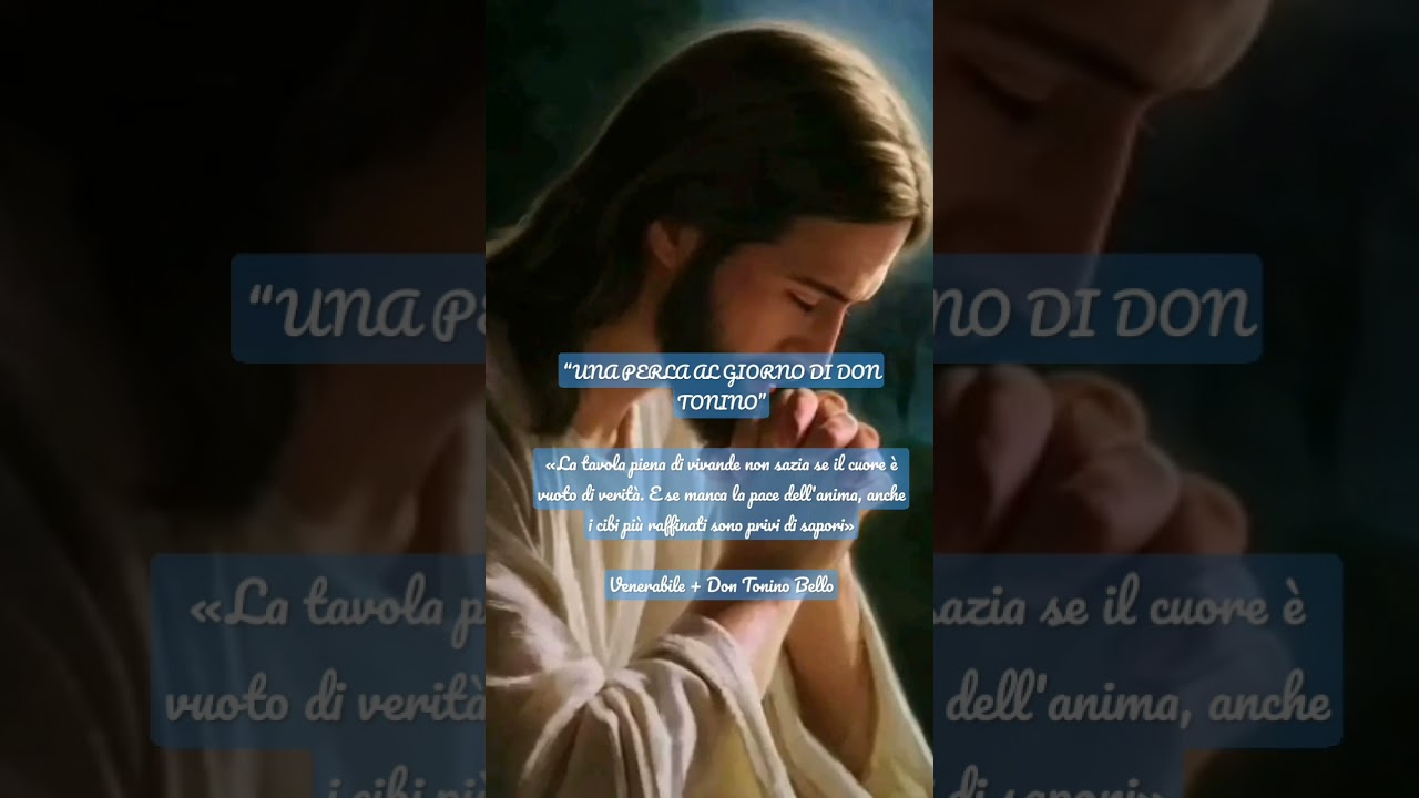 Una frase al giorno di Don Tonino bello 🙏