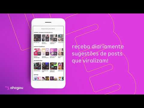 Ahazou: seus posts prontos Video