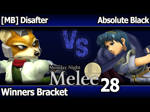 MNM 28 Melee - [MB] Disafter (Fox) vs DC | Absolute Black (Marth) - Winners Bracket
