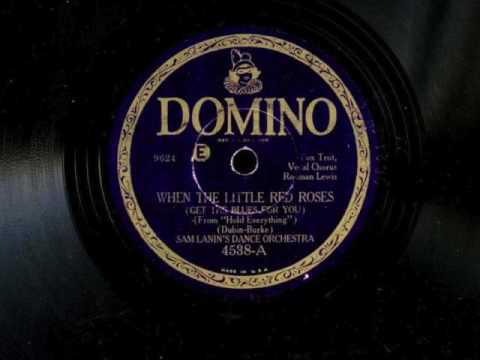 When The Little Red Roses by Sam Lanin's Dance Orchestra, 1930