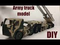 Army Truck Making Out Of Cardboard Missile Launcher Vehicle Making Military Vehicle Making DIY