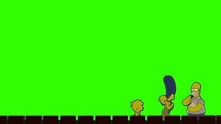 The Simpsons Theater Green Screen End Credits (Ful