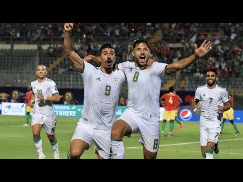 كأس الأمم الأفريقية 2019 الجزائر تشق طريقها لربع النهائي إثر فوزها على غينيا 3 صفر