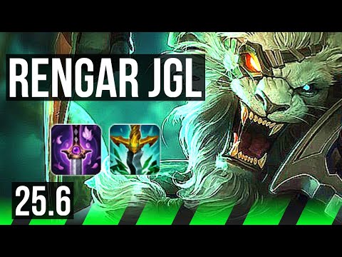 RENGAR vs GRAVES (JGL) | EUW Master | 25.6