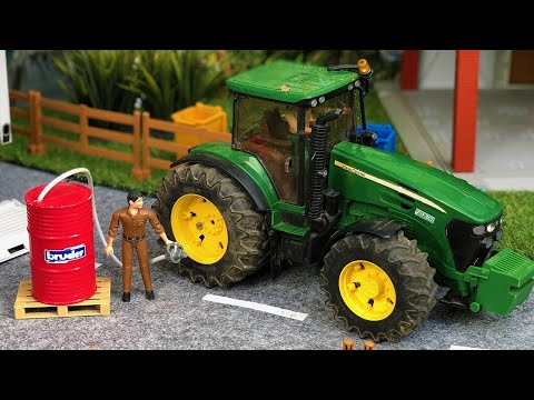 RC tractor John Deere candy transport!