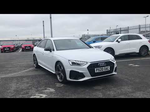 Demonstrator A4 Black Edition for sale at Carlisle Audi