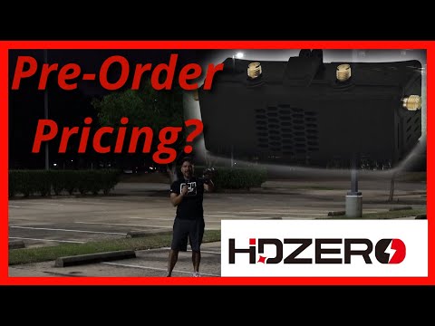 HDzero Module Pre-Order Pricing?
