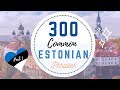 300 ESTONIAN Common Phrases - for Beginners! PART 1