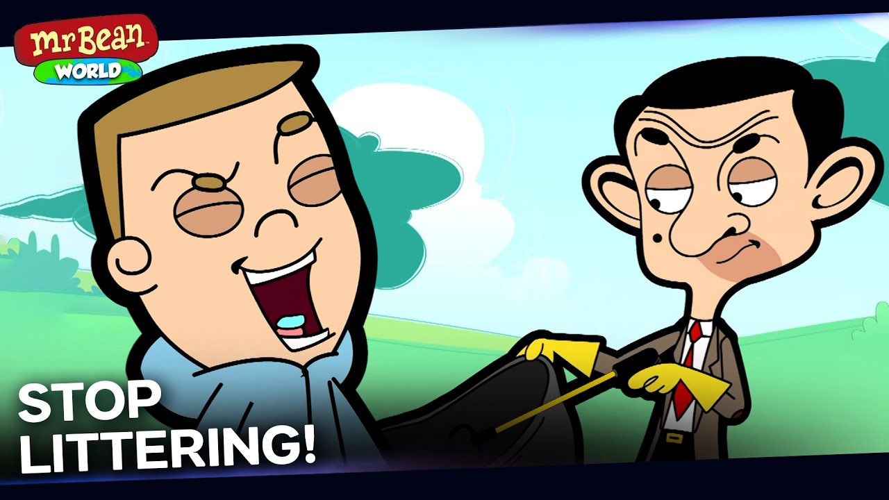 Mr Bean's Trash Battle! | Mr Bean Animated Season 2 | Mr Bean World
