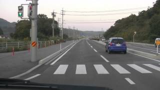 preview picture of video 'アキーラさんドライブ①国道431号線を鳥取県境港方面へ・島根県松江市付近,Route431,Matsue-city,Japan'