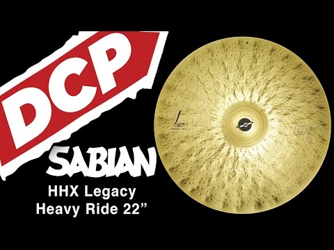 Sabian HHX Legacy Heavy Ride Cymbal 22" w/ 1 Rivet 3010 grams