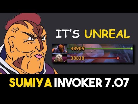 Sumiya Invoker Dota 2 7.07 - THIS IS The WAY Sumiya DEFEAT Pro Anti Mage - EPIC GAME MUST WATCH