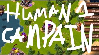 Game experience gameplay walkthrough to warage in human campaign 1