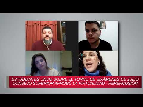 Modalidad virtual para exámenes - La palabra de los estudiantes