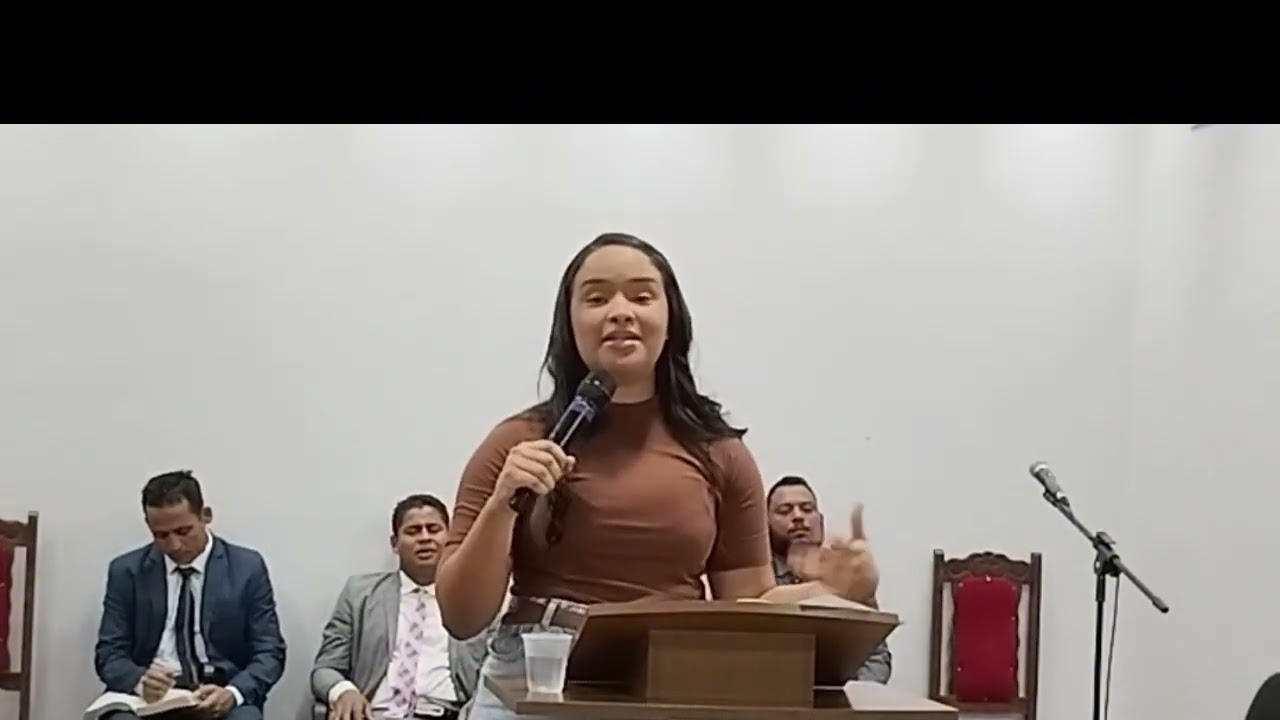 ADSG. JESUS E A MULHER SAMARITANA.                     MINISTRAÇÃO PELA  IRMÃ:  TAMY