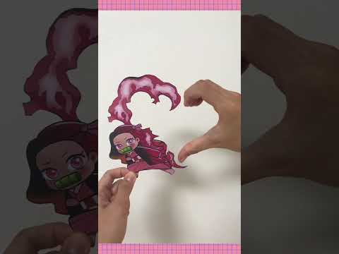 Demon Slayer Crops Finger Heart | Fancy Refill