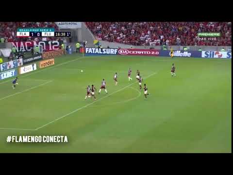 Bela defesa contra o Flamengo em 2019