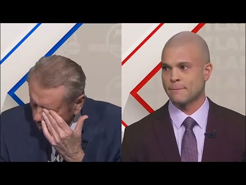 🥺 Woody Paige breaks down after Harry Lyles Jr. gave him his flowers on Around The Horn