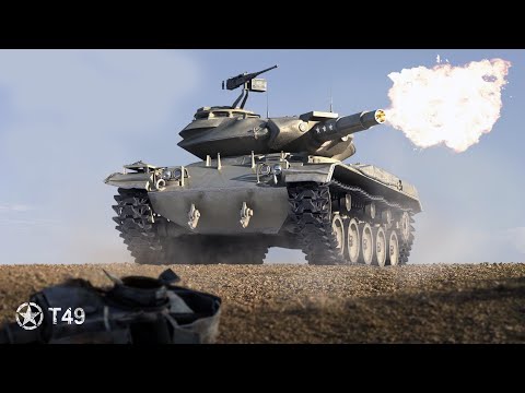 T49-5Kills 6,2K Damage 3,2K Assisted-World of Tanks Console