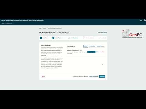 Edição n.6 - Submissão no sistema do Edital