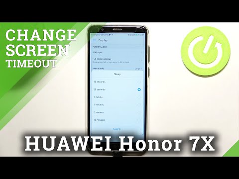 How to Change Screen Timeout on HONOR 7X – Adjust Display Settings