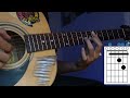 hesitations - shiloh dynasty (guitar tutorial)
