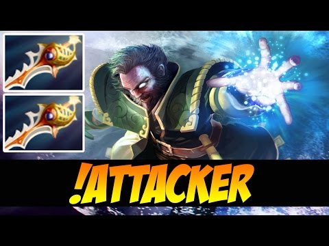 THE BEST KUNKKA IN THE WORLD WITH 2 DIVINES - !Attacker - Dota 2