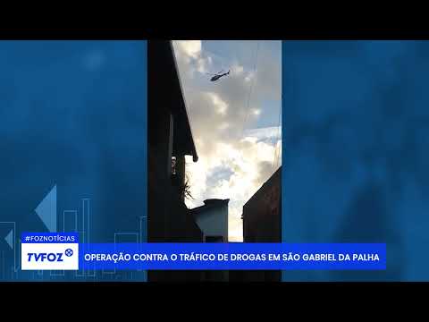 Operação contra o tráfico de drogas em São Gabriel da Palha