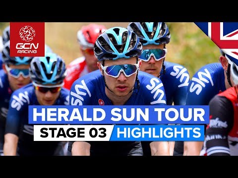 Jayco Herald Sun Tour 2020 Stage 3 HIGHLIGHTS | Bright - Wangaratta