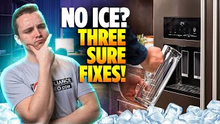Why Your Ice Maker Won't Produce Any Ice