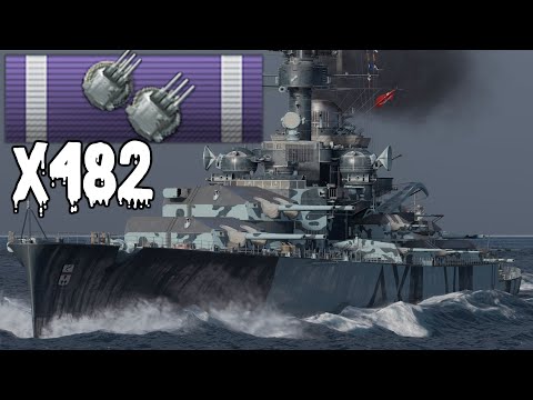 Full secondary build Schroder charge! WOWS