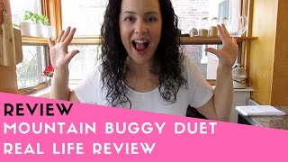 REVIEW! Mountain Buggy Duet Double Stroller Review
