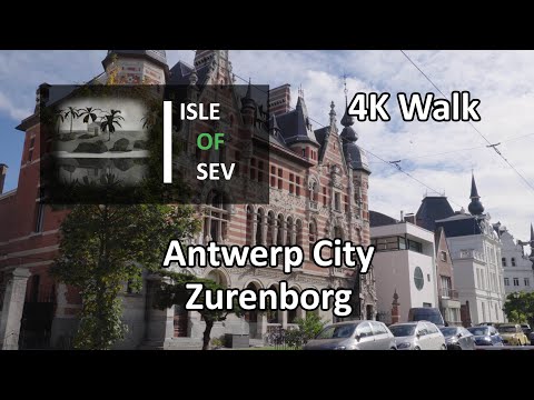 5. Antwerp City - Berchem Station & Zurenborg [4K]